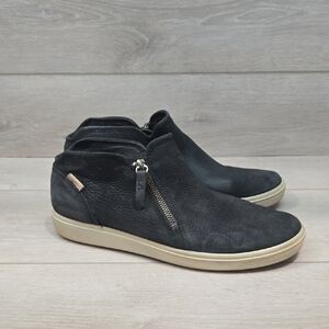 Ecco Women Sofft 7 Black Ankle Shoes Sneakers Shoes Sz 41/10